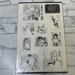 非売品 レア 七つの大罪 全キャラクターシール全10シート入りのサムネイル