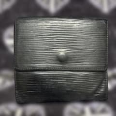 【最終値下げ】LOUIS VUITTON 財布 エピ 黒 三つ折りのサムネイル