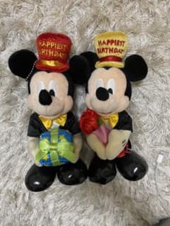 Happiest birthday ミッキーマウス　ぬいばのサムネイル