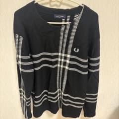 FRED PERRY フレッドペリー ニット セーター ブラック Mのサムネイル
