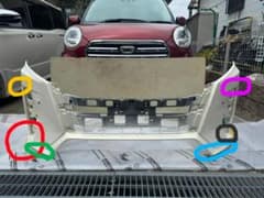 トヨタ　ノア　純正　フロントバンパー　086のサムネイル
