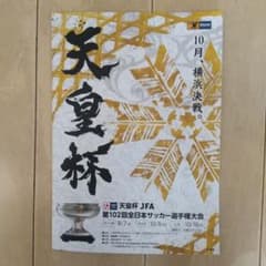 トシ様専用 2022年 天皇杯、決勝パンフレットのサムネイル