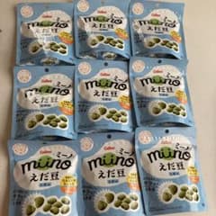 カルビー　ミーノ　　Calbee  miino  えだ豆　しお味　9袋セットのサムネイル