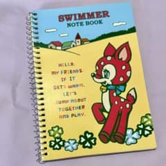 当時物 SWIMMER ノート 平成レトロ - メルカリ