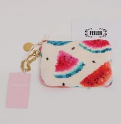 新品　FEILER　フェイラー　ラブラリーバイフェイラー　スイカ　ポーチ FEILER - フェイラー ラブラリー スイカポーチの通販 by りこshop