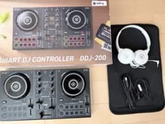 Pioneer DJ DDJ-200 コントローラー ヘッドホン付き Pioneer DJ DDJ-200+ケース+ヘッドホンセット - メルカリ
