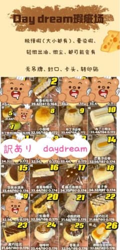 daydream スクイーズ 新作 訳あり（受付終了） - メルカリ