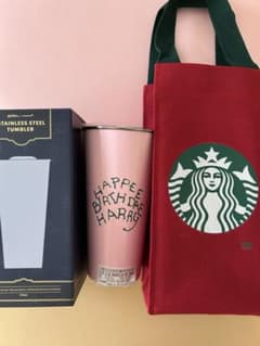 新品Starbucks✖️Harrypotterタンブラー　韓国限定　トートバッグのサムネイル