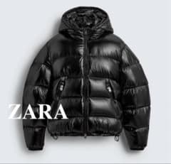 ZARA 光沢ダウンジャケットのサムネイル