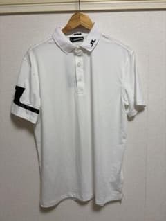 早いもの勝ち　J.LINDEBERG ポロシャツ 白 XL