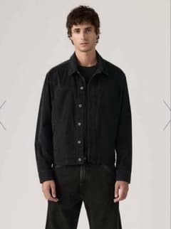 【完売品】リーバイス コーデュロイトラッカージャケット/ブラックのサムネイル
