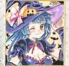 も*。様 オリジナル手描きアナログイラスト 40 手描きイラストしぐれういおさまけVTuberアナログイラスト自作