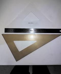 製図用三角定規 2個 - 2