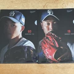 中日ドラゴンズ 髙橋宏斗 岡林勇希 2023 クリアファイル 来場者