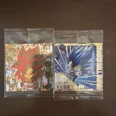 ドラゴンボール ホログラムステッカー ゴジータ ベジータのサムネイル
