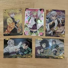Demon Slayer: Kimetsu no Yaiba Card Set (5 cards)