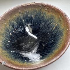 中国古窯　天目茶碗　口径約12㎝　東Y8-0608① 中国古窯 天目茶碗 口径約9.5㎝ 東Y8-0608① - メルカリ