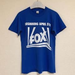 80s FOX社 USA製 ヴィンテージ Tシャツ 映画 シネマ cinema