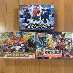 SDガンダム BB戦士 3個まとめのサムネイル