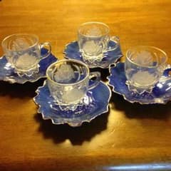 ガラスティーカップ  ④セットのサムネイル
