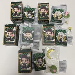 POPMART 귀멸의 칼날 생일 꽃 시리즈 기둥 5종 세트