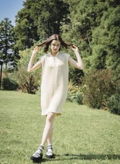 【新品】PINUE メッシュニットワンピースのサムネイル