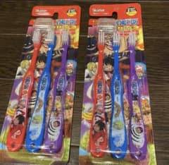 ワンピースの歯ブラシ2セット〔歯ブラシ6本〕のサムネイル