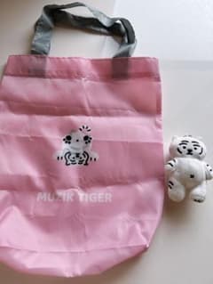 MUZIK TIGER 미니 토트 백과 마스코트 세트