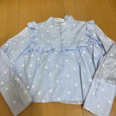 charles chaton スワン柄ブラウスのサムネイル