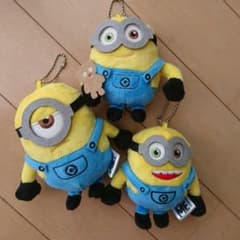 미니언즈 봉제인형 3점 세트
