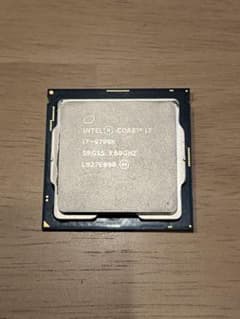 【動作確認済】CPU  intel core i7-9700kのサムネイル