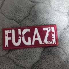 FUGAZI 刺繍ワッペン レッドのサムネイル