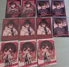 ①第6弾 EL6 ランダムチェキ風トレカ ていく 11枚セットのサムネイル
