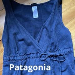 Patagonia 아일랜드 도장 크로스오버 드레스 원피스