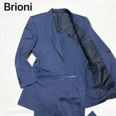 ๑˃̵ᴗ˂̵)様専用 Brioni ROMA スーツ ブルーネイビー L 083 - メルカリ
