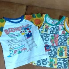 3011mk様♡専用です❣　ブーフーウーのタンクトップ＆Tシャツのセット80㌢のサムネイル