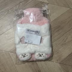 ⁠【新品・未開封】ふわふわ 湯たんぽ (ピンク) かわいいのサムネイル