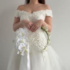 ♡♡カラードレスにぴったり♡ バレリーナブーケ アーティフィシャルフラワーブーケ バレリーナブーケ ♡ アーティフィシャルフラワー ウェディング ブーケ