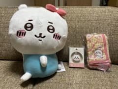 ちいかわ×サンリオ　ドールGJハローキティ　フェイスタオル　POCOPOCO