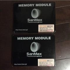 再値下げ　DDR3 4G　ECC 2枚 ノートパソコン用 未使用のサムネイル