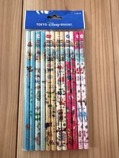ディズニーランド　お土産　 2B鉛筆 10本セットのサムネイル