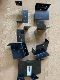 ツーバイフォー　金具　2×4 黒　DIYのサムネイル