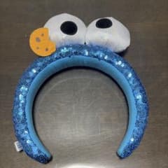 USJ クッキーモンスター カチューシャ スパンコールのサムネイル