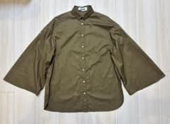 【美品】RACEA 2wayシャツブラウスカーキのサムネイル