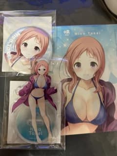 咲-saki- オンラインくじ 竹井久 アクリルスタンド セットのサムネイル