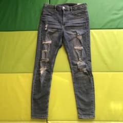 ▶︎▶︎りっちゃん様専用◀︎◀︎ H&M ダメージデニム ストレッチのサムネイル