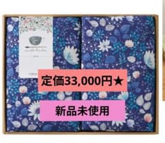 新品未使用！定価33,000円 アンナ・エミリア 洗える羽毛肌掛ふとん2枚 