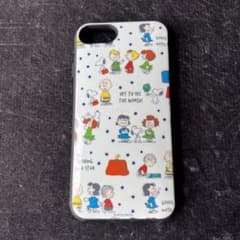 iPhoneSE 8 7用　ケース　イーフィット　スヌーピーのサムネイル