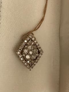 ゆきざき ダイヤモンド ブリリアントカット ネックレス 0.50ct k18 