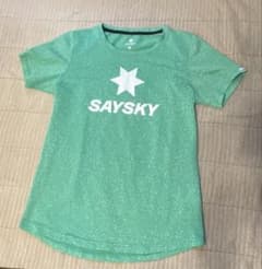 SAYSKY グリーン ラウンドネック Tシャツのサムネイル